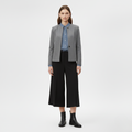 Veste Sans Col Minimaliste pour Femme