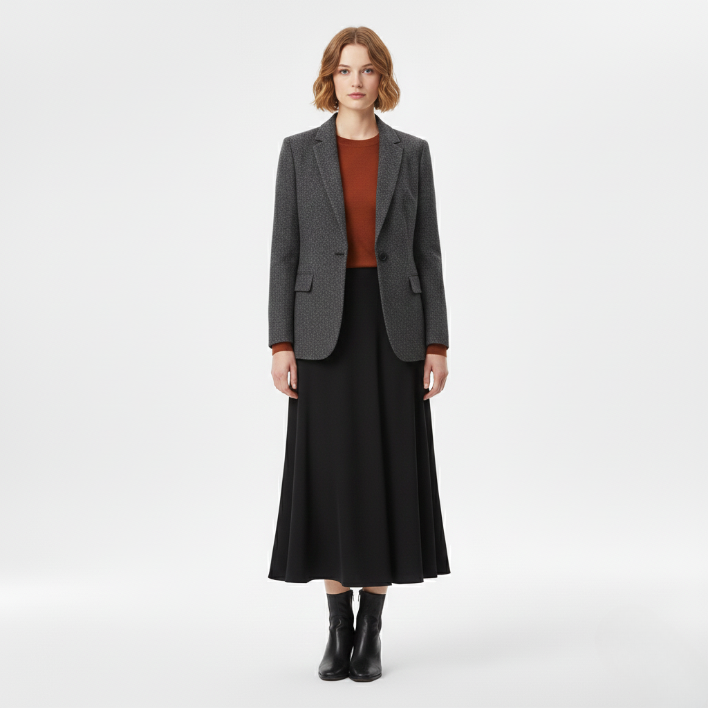 Blazer Cintré Ajusté pour Femme