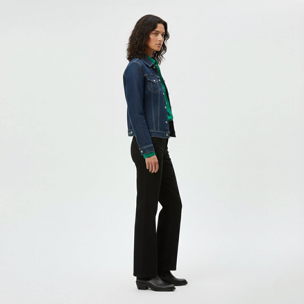 Veste en Jean Classique pour Femme