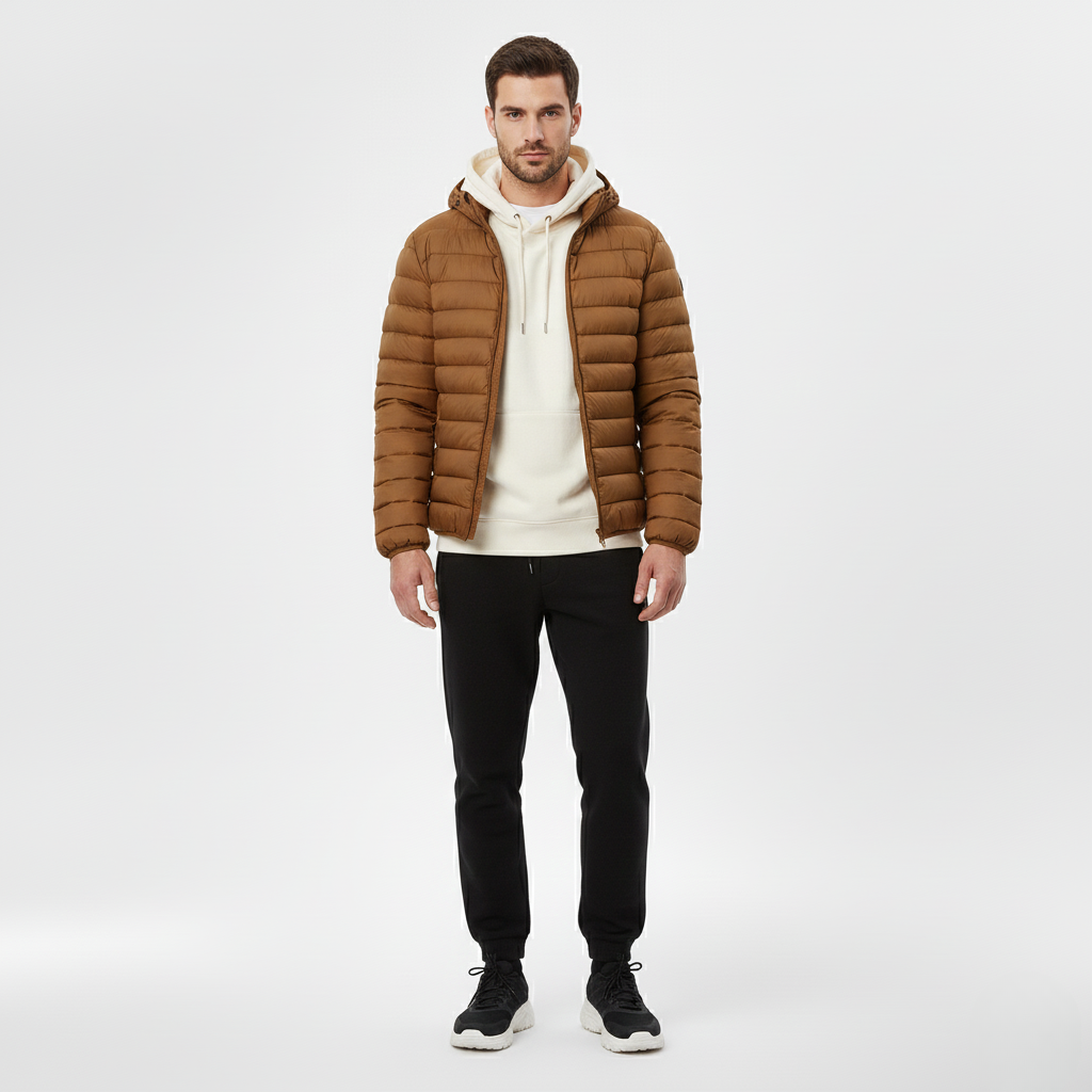 Doudoune Légère Matelassée pour Homme