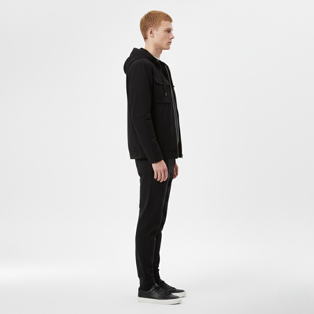 Veste à Capuche Utilitaire pour Homme